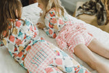 Ornaments Ruffle Buttflap Pajamas