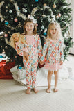 Ornaments Ruffle Buttflap Pajamas