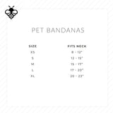 Reindeer Navy Pet Bandana